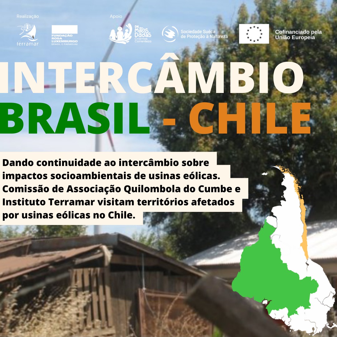 Intercâmbio Brasil-Chile em torno de impactos socioambientais da indústria eólica